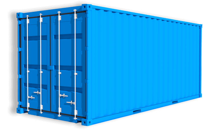 Container Azul